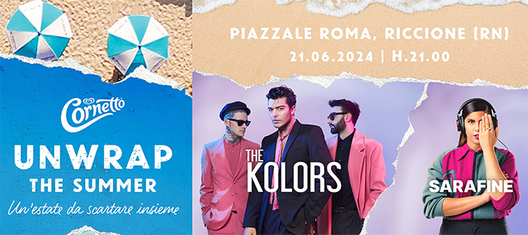 The Kolors @Unwrap The Summer - Un’estate da scartare insieme a Riccione